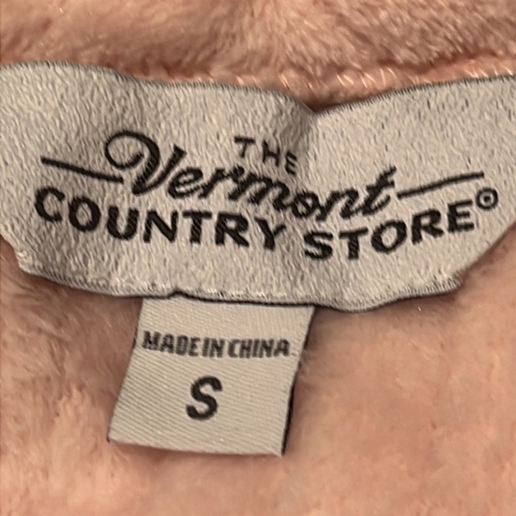 THE VERMONT COUNTRY STORE PINK ROBE SIZE S - Picture 8 of 10